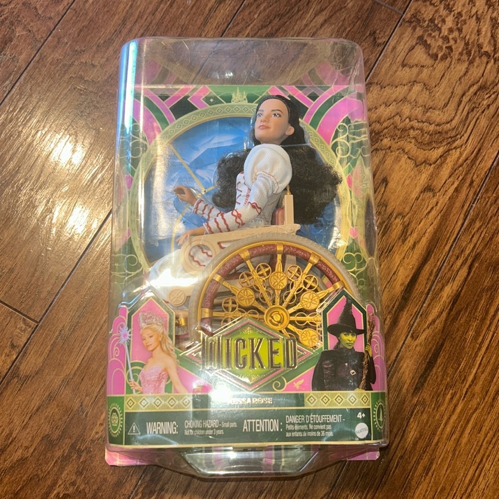 Mattel Wicked Movie Singing  Nessarose Fashion Doll - RARE URL error misprint